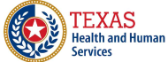 Логотип Texas Health and Human Services